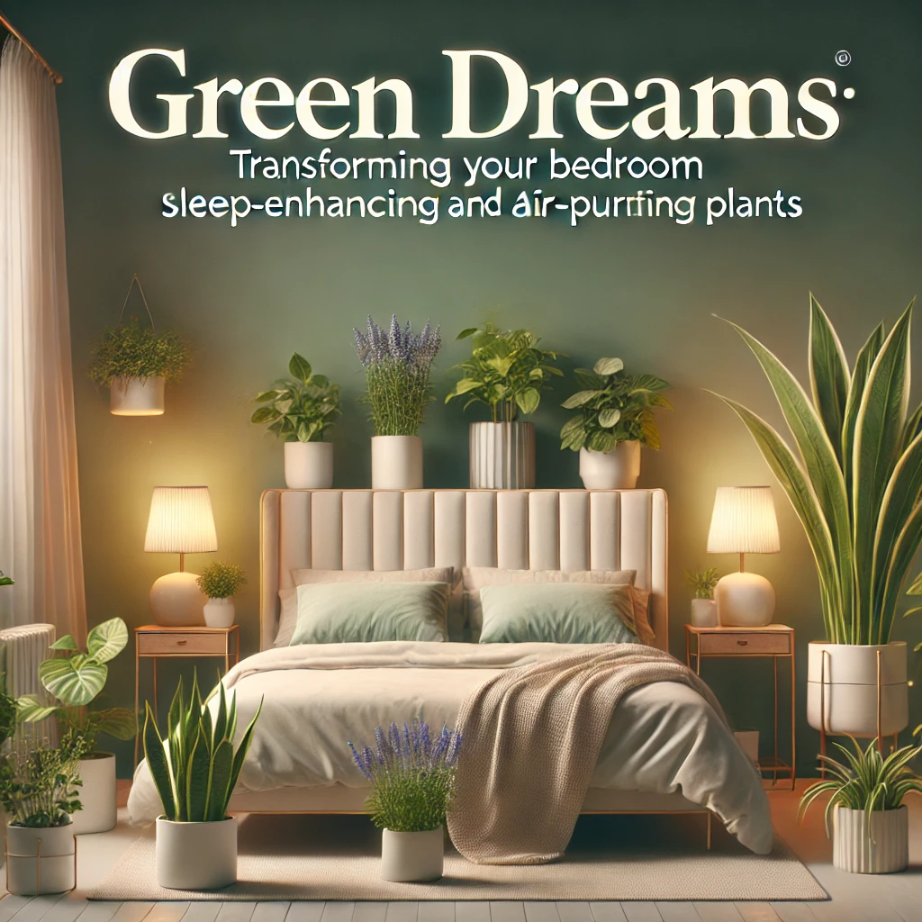 sleep-enhancing plants, air-purifying plants