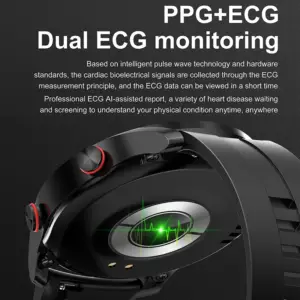 ECG+PPG Bluetooth Call Smart Watch for Men - Image 4