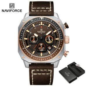 NAVIFORCE NF8057 Men’s Business Quartz Watch – Timeless Elegance Meets Everyday Functionality - Image 12