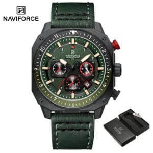 NAVIFORCE NF8057 Men’s Business Quartz Watch – Timeless Elegance Meets Everyday Functionality - Image 6