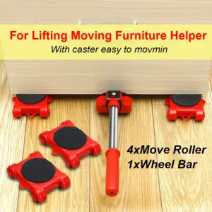 Heavy-Duty Furniture Lifter & Mover Roller Set – Effortless Furniture Moving Made Simple - Image 4