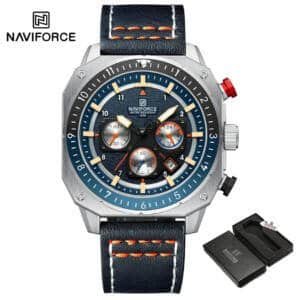 NAVIFORCE NF8057 Men’s Business Quartz Watch – Timeless Elegance Meets Everyday Functionality - Image 7