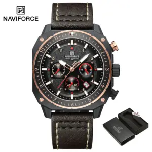 NAVIFORCE NF8057 Men’s Business Quartz Watch – Timeless Elegance Meets Everyday Functionality - Image 18