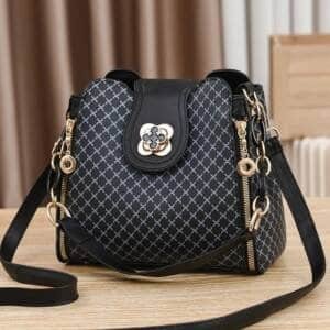 Luxury Women’s Bucket Handbag - Image 4