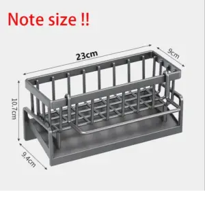 Kitchen Sink Drain Rack Organizer – Durable & Multi-Functional Sink Shelf - Image 3