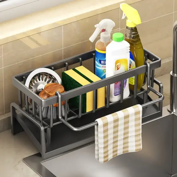 Kitchen Sink Drain Rack Organizer