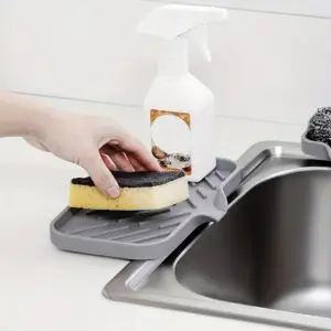 Silicone Sink Tray with Drain