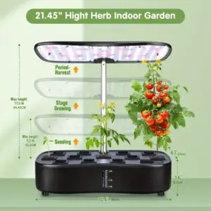 Hydroponic Indoor Garden Kit – 12-Pod Smart Growing System - Image 3