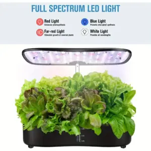 Hydroponic Indoor Garden Kit – 12-Pod Smart Growing System - Image 4